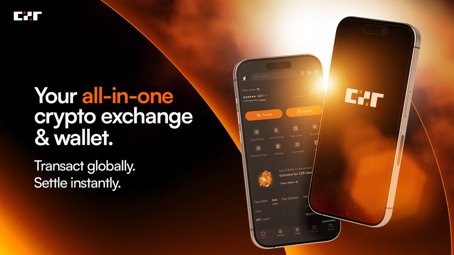 CZR Exchange 空投整理：完成交易、完成关注任务、加入 Discord