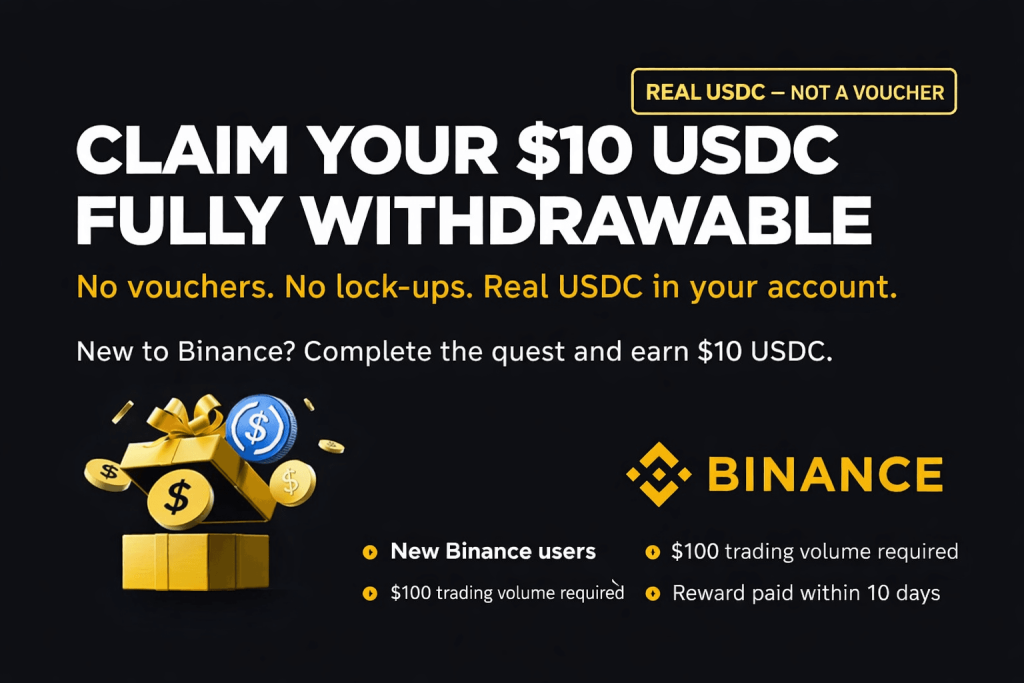 Binance 空投整理：带资金门槛，先看完成入金、完成交易