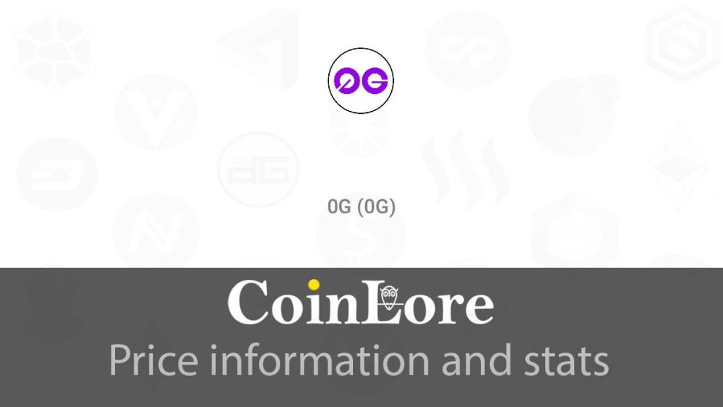 0G（0G）观察：不算最早期，先看热度是不是回流